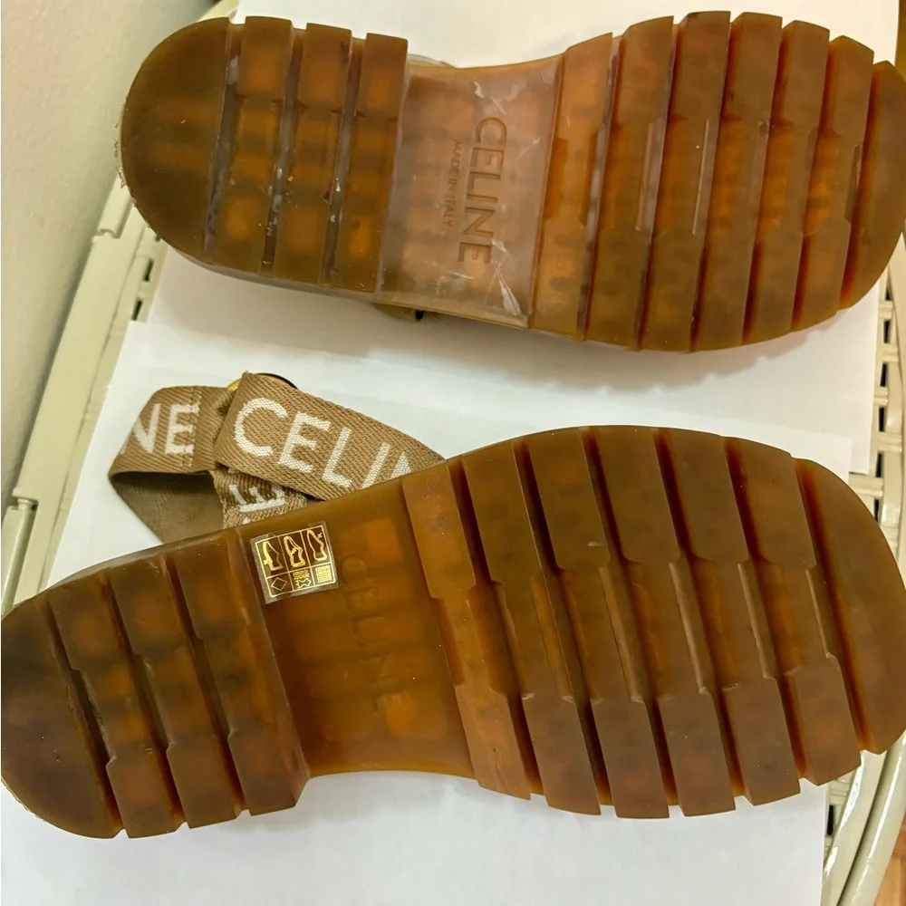 Celine logo Sandals